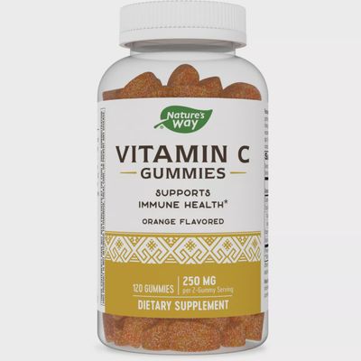 Natures Way , Vitamin C Gummies Orange Flavored 120 Ct.