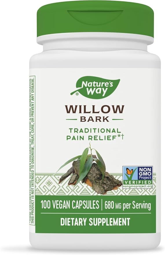 Natures Way , Willow / 100 Veg Capsules