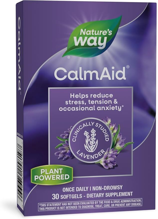 Natures Way, Calm Aid 30 Soft Gel