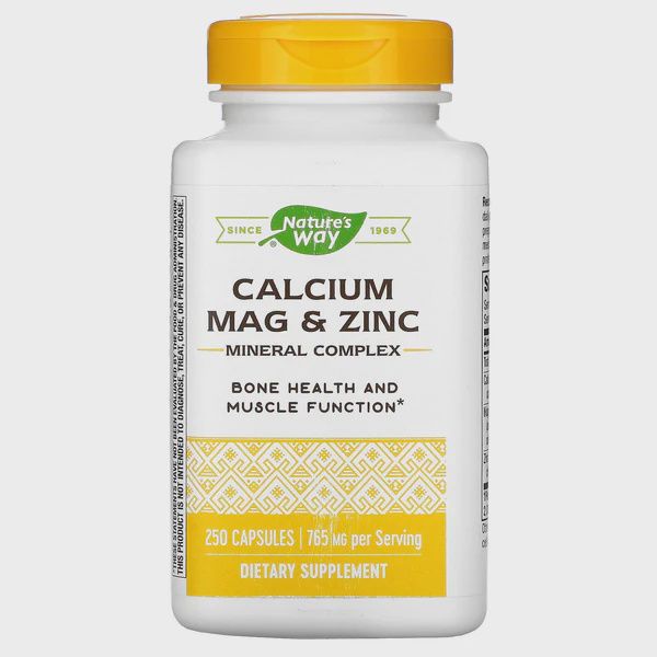 Natures Way, Calcium, Magnesium & Zinc