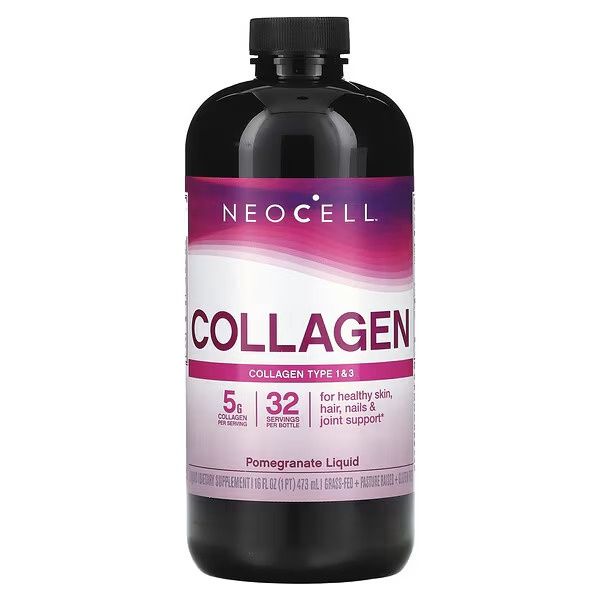 Neocell, Liquid Collagen 1 &3, Pomegranate Flavor 16. Oz.