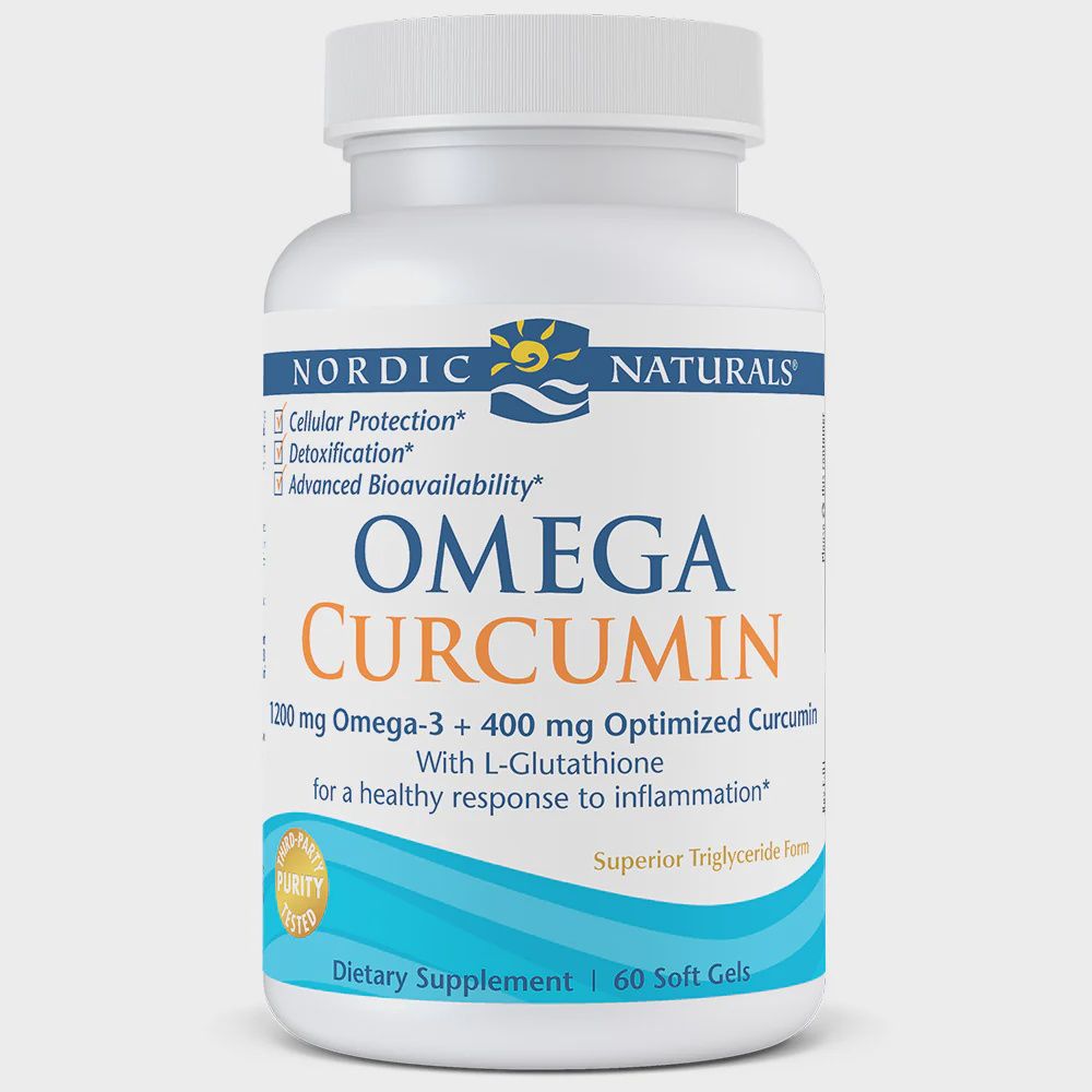 Nordic Naturals , Omega Curcumin, 600 Mg, 60 Soft Gels