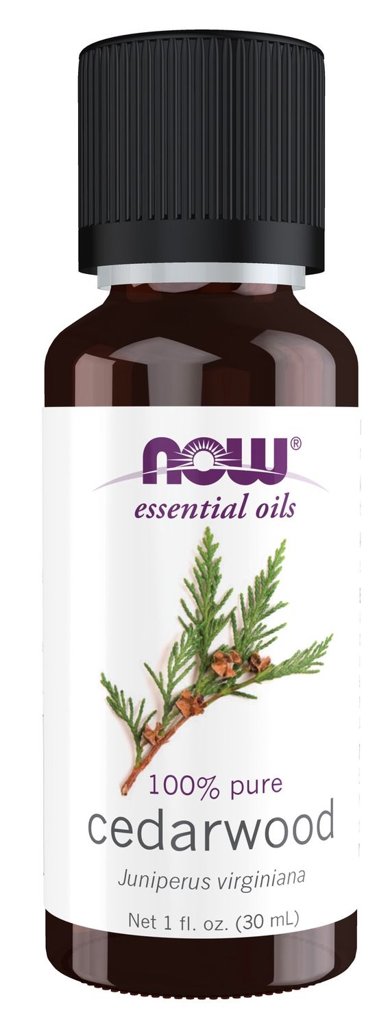 Now Essential Oils , Cedarwood Oil - 1 Fl. Oz.