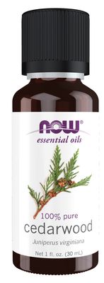 Now Essential Oils , Cedarwood Oil - 1 Fl. Oz.