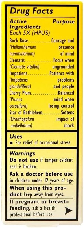 Nelson Bach , Rescue Remedy, Natural Stress Relief, 0.35 Fl oz (10 Ml)