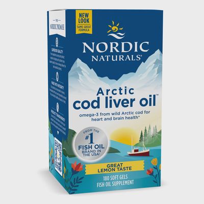 Nordic Naturals , Nordic Naturals, Arctic Cod Liver Oil, Lemon, 180 Soft Gels
