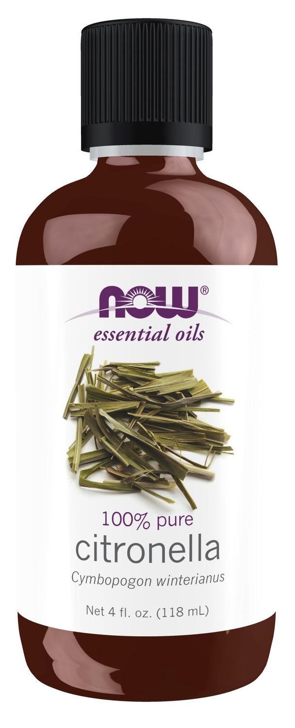 Now Essential Oils , Citronella Oil - 4 Fl. Oz.