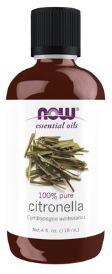 Now Essential Oils , Citronella Oil - 4 Fl. Oz.