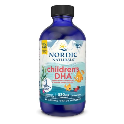 Nordic Naturals , Nordic Naturals Children's Dha Liquid - Omega-3 Dha Oil For Kids, 4 Oz.