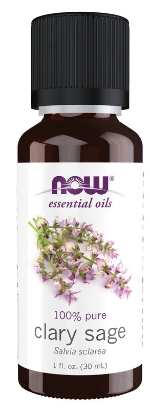 Now Essential Oils , Clary Sage Oil - 1 Fl. Oz. Now Essential Oils , Clary Sage Oil - 1 Fl. Oz.