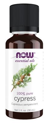 Now Essential Oils , Cypress Oil - 1 Fl. Oz.