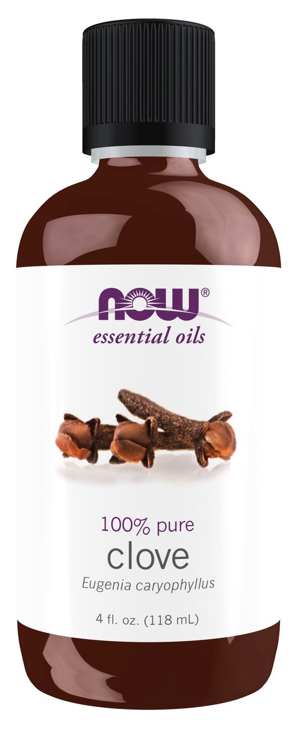 Now Essential Oils , Clove Oil - 4 Fl. Oz.
