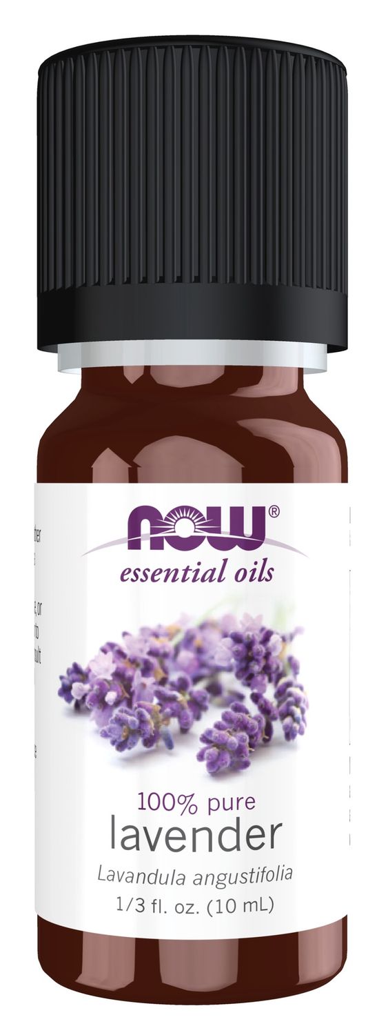 NOW Essential Oils , Lavender Oil - 1/3 fl. oz.