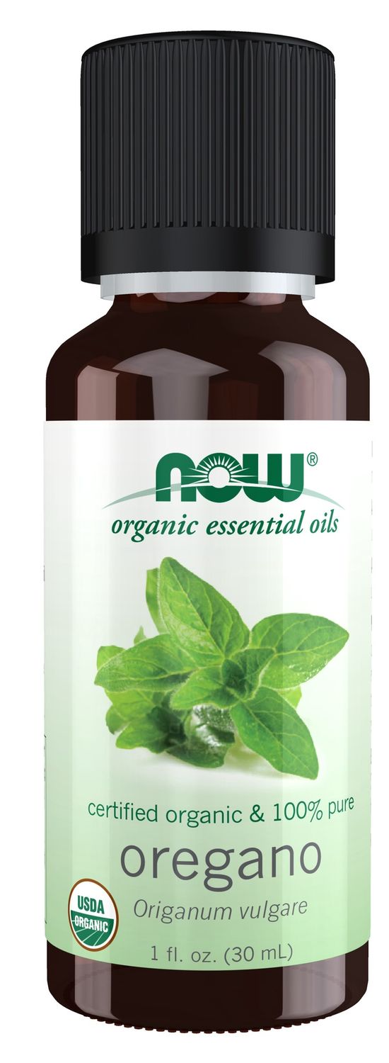 Now Essential Oils , Oregano Oil, Organic - 1 Fl. Oz.