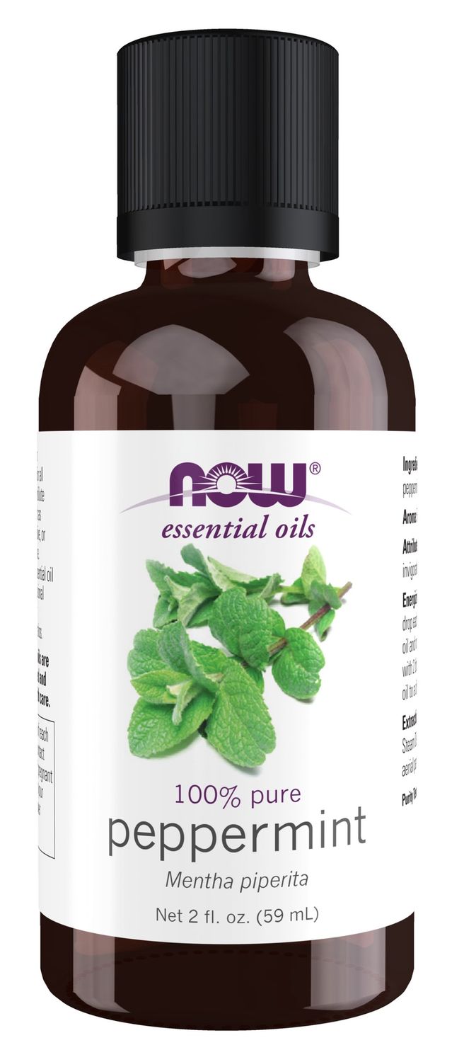 Now Essential Oils , Peppermint Oil - 2 Fl. Oz.