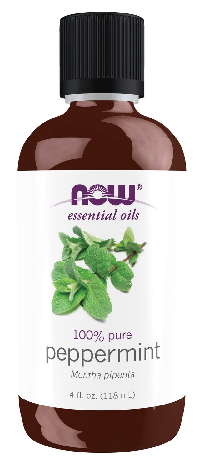 Now Essential Oils , Peppermint Oil - 4 Fl. Oz.