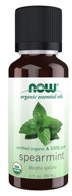 Now Essential Oils , Spearmint Oil, Organic - 1 Fl. Oz. Now Essential Oils , Spearmint Oil, Organic - 1 Fl. Oz.