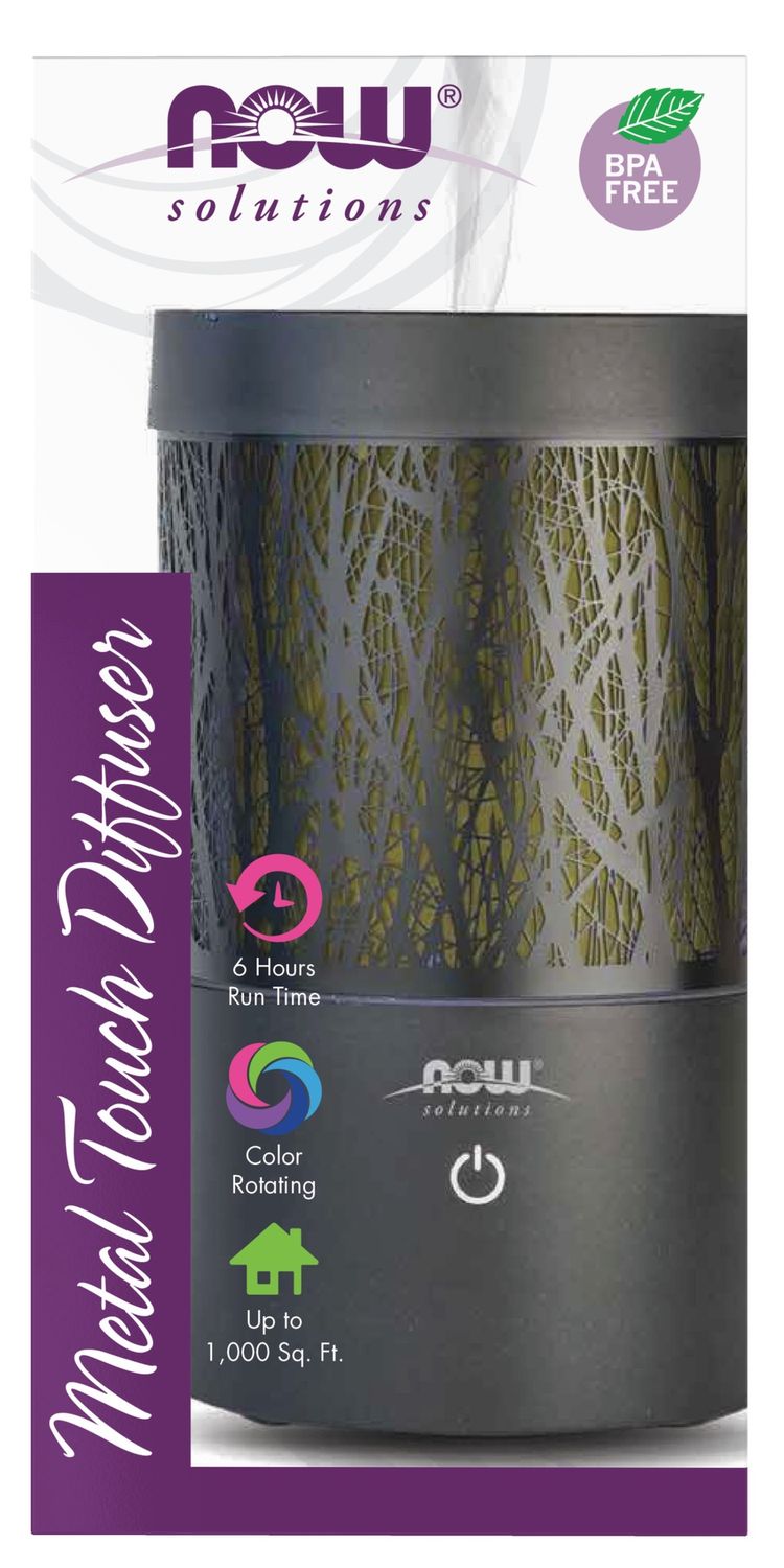 Now Essential Oils , Metal Touch Ultrasonic Oil Diffuser