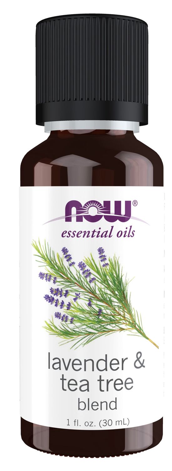 Now Essential Oils , Lavender & Tea Tree Oil Blend - 1 Fl. Oz.