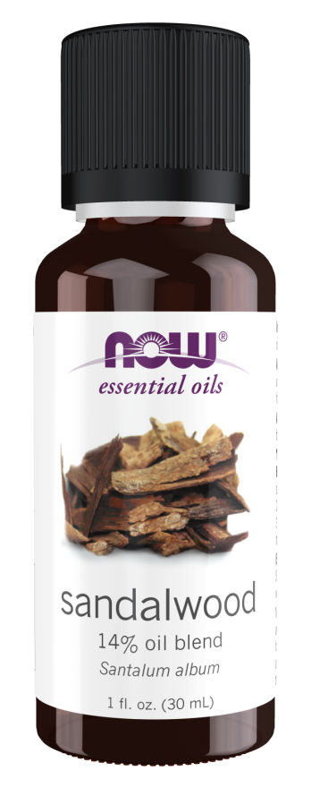 Now Essential Oils, Sandalwood 14% Oil Blend 1 Oz.