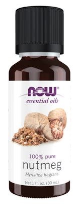 Now Essential Oils , Nutmeg Oil - 1 Fl. Oz. Now Essential Oils , Nutmeg Oil - 1 Fl. Oz.