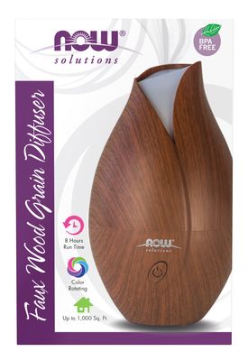 Now Essential Oils , Ultrasonic Faux Wood Oil Diffuser