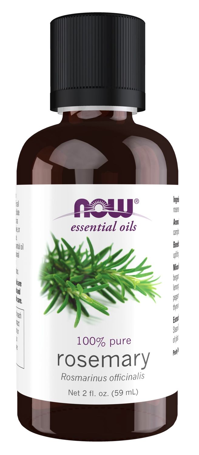 Now Essential Oils , Rosemary Oil - 2 Oz.