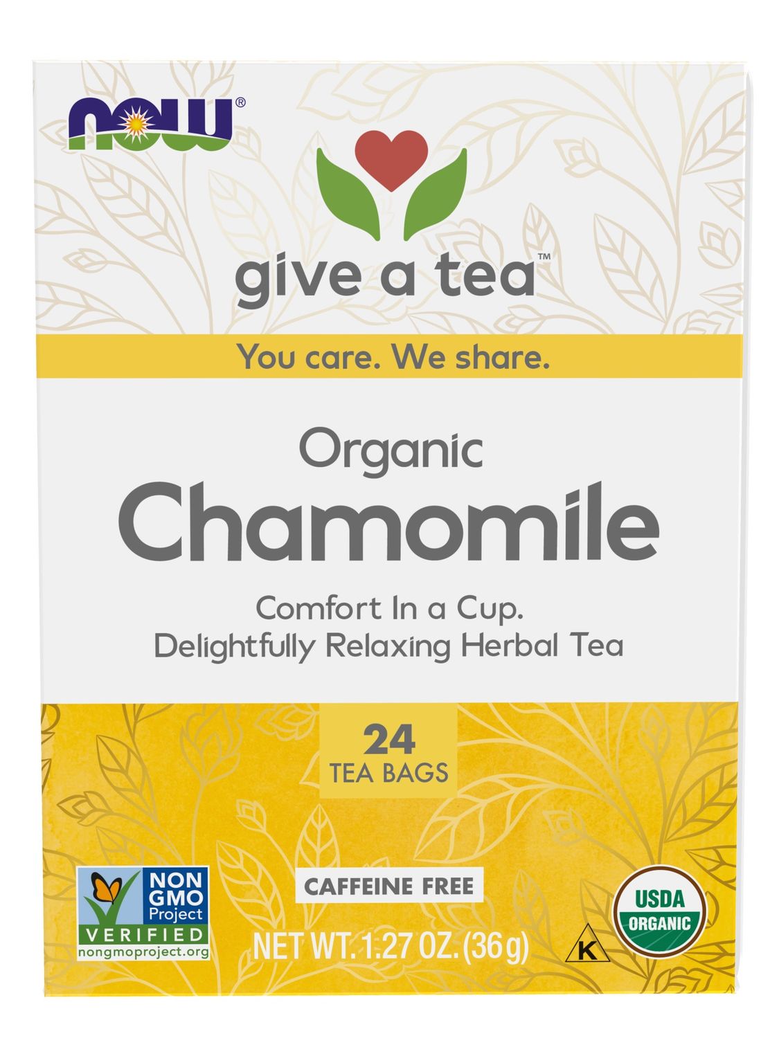 NOW Natural Foods , Chamomile Tea, Organic
