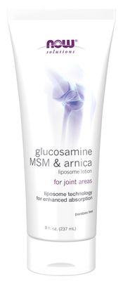 Now Solutions , Glucosamine, Msm & Arnica Liposome Lotion - 8 Fl. Oz.