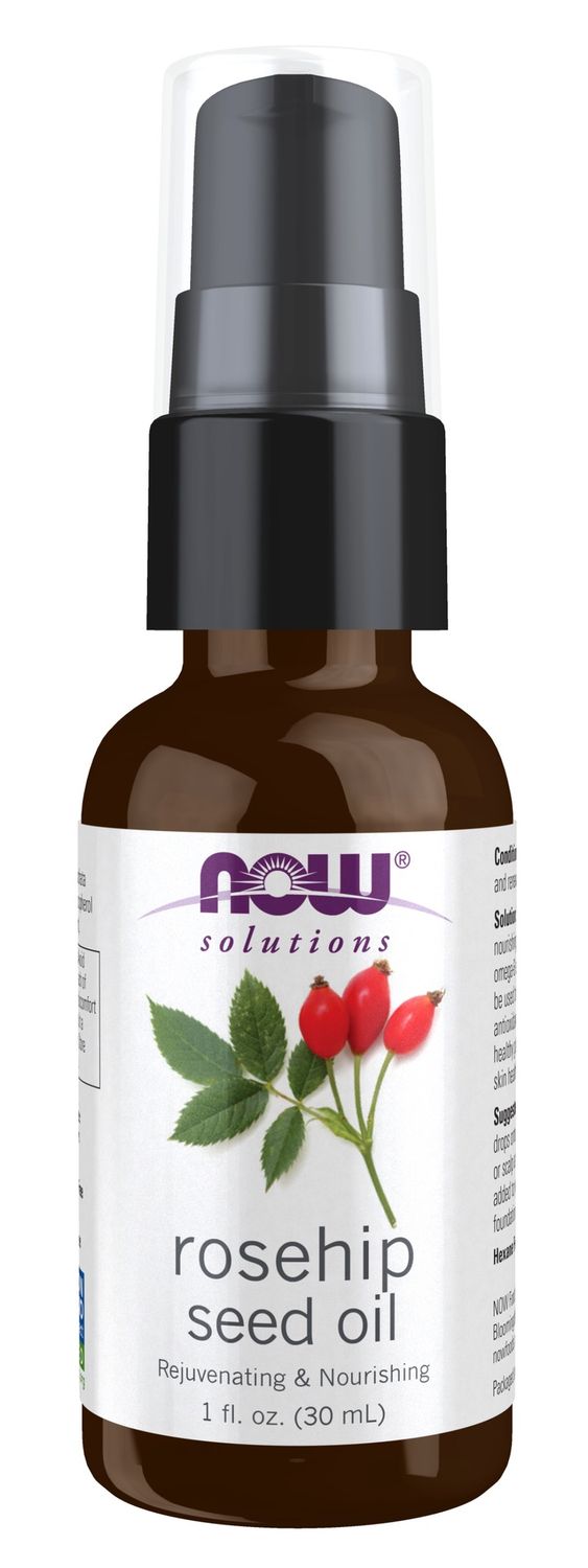 Now Solutions , Rose Hip Seed Oil - 1 Fl. Oz.
