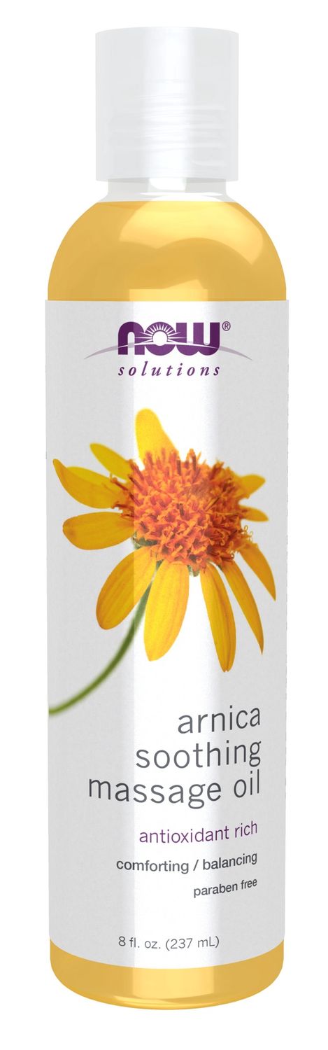 Now Solutions , Arnica Soothing Massage Oil - 8 Fl. Oz.