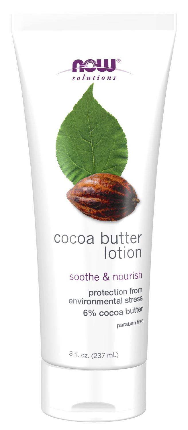 Now Solutions , Cocoa Butter Lotion - 8 Fl. Oz.