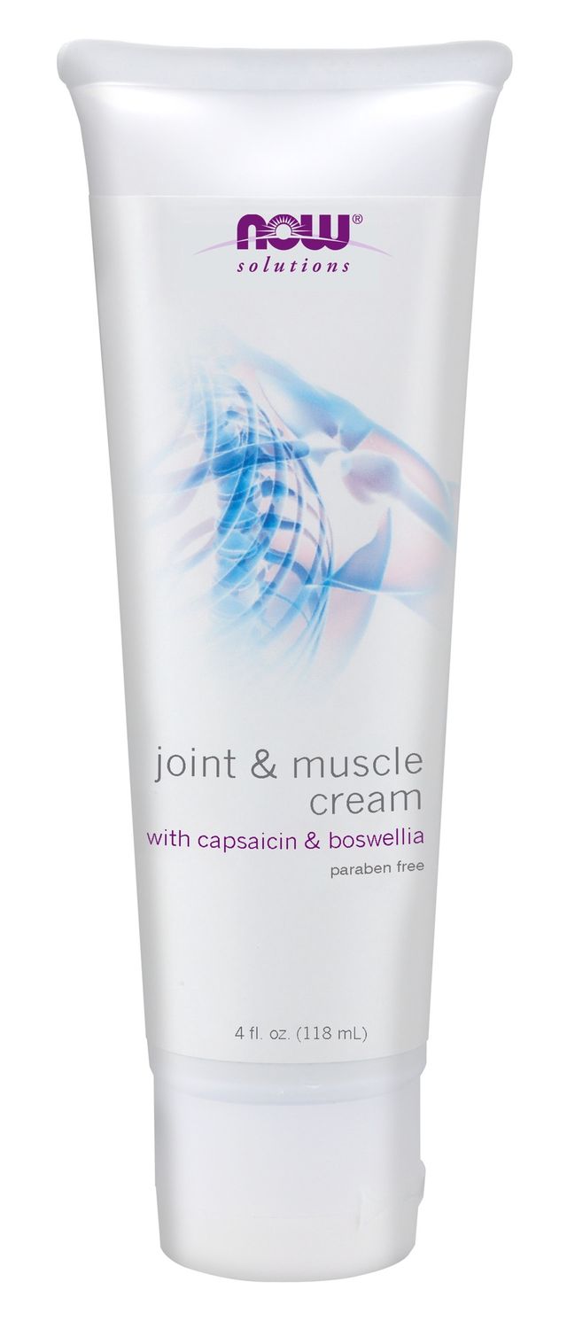 Now Solutions , Joint & Muscle Cream - 4 Fl. Oz.
