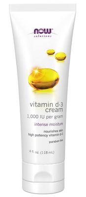 Now Solutions , Vitamin D-3 Cream - 4 Fl. Oz. Now Solutions , Vitamin D-3 Cream - 4 Fl. Oz.