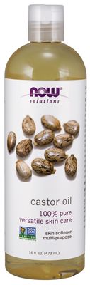 Now Solutions , Castor Oil - 16 Fl. Oz. Now Solutions , Castor Oil - 16 Fl. Oz.