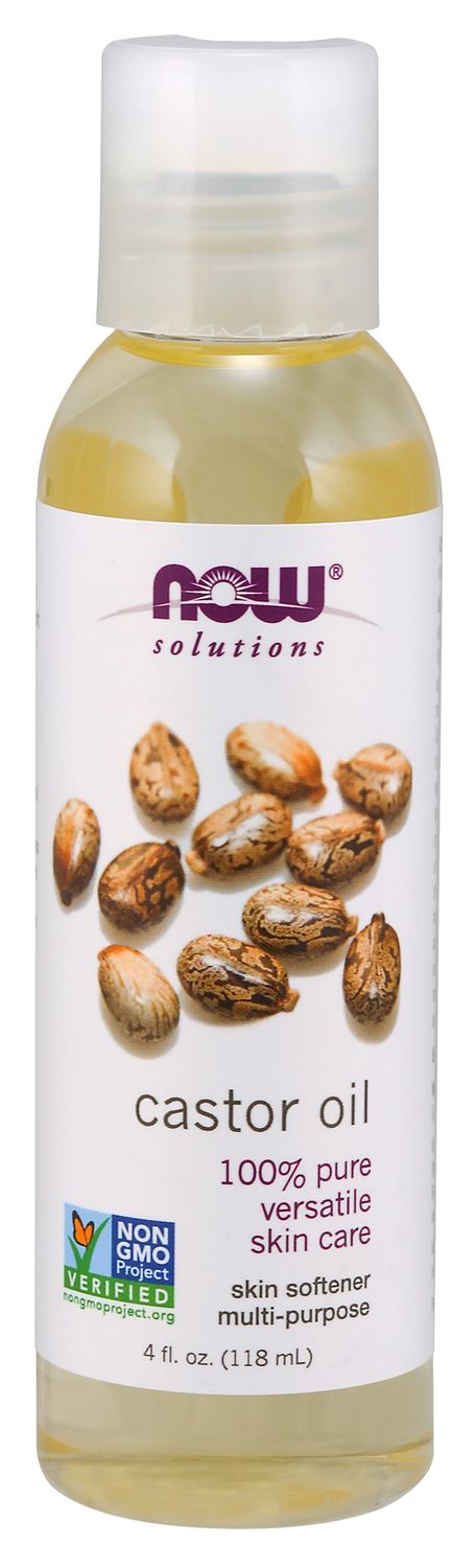 Now Solutions , Castor Oil - 4 Fl. Oz.