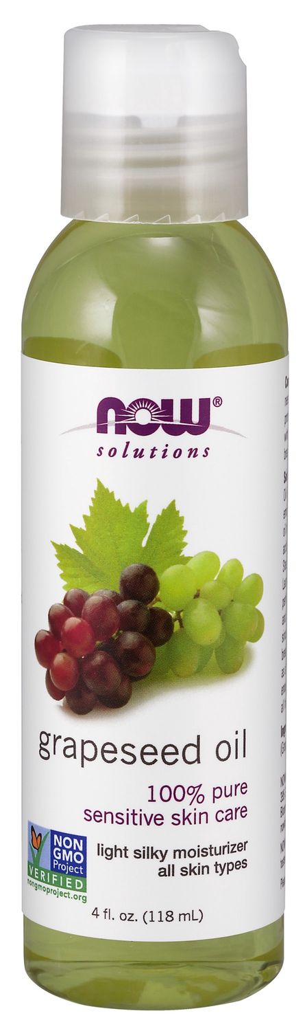 Now Solutions , Grapeseed Oil - 4 Fl. Oz.