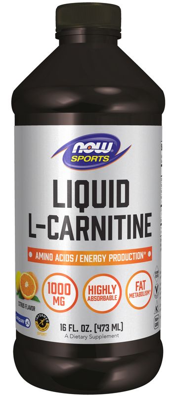 Now Sports , L-Carnitine Liquid 1000 Mg, Citrus - 16 Fl. Oz. Now Sports , L-Carnitine Liquid 1000 Mg, Citrus - 16 Fl. Oz.