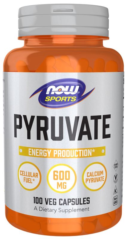 NOW Sports , Pyruvate - 100 Veg Capsules