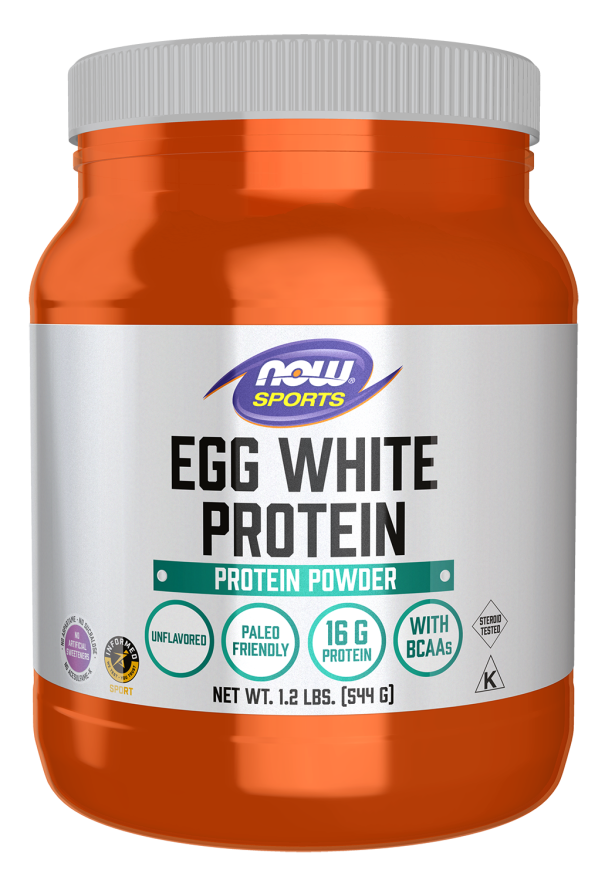 Now Sports, Egg White Protein 1.2 Lbs.