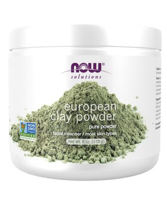 Now Solutions , European Clay Powder - 6 Oz.