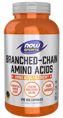Now Sports , Branched Chain Amino Acids - 240 Veg Capsules Now Sports , Branched Chain Amino Acids - 240 Veg Capsules