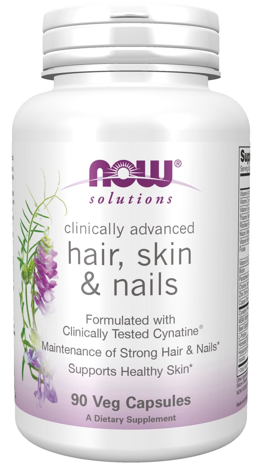 Now Solutions , Hair, Skin & Nails - 90 Veg Capsules