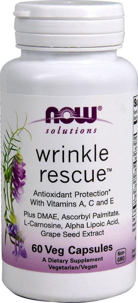 NOW Solutions , Wrinkle Rescue - 60 Veg Capsules