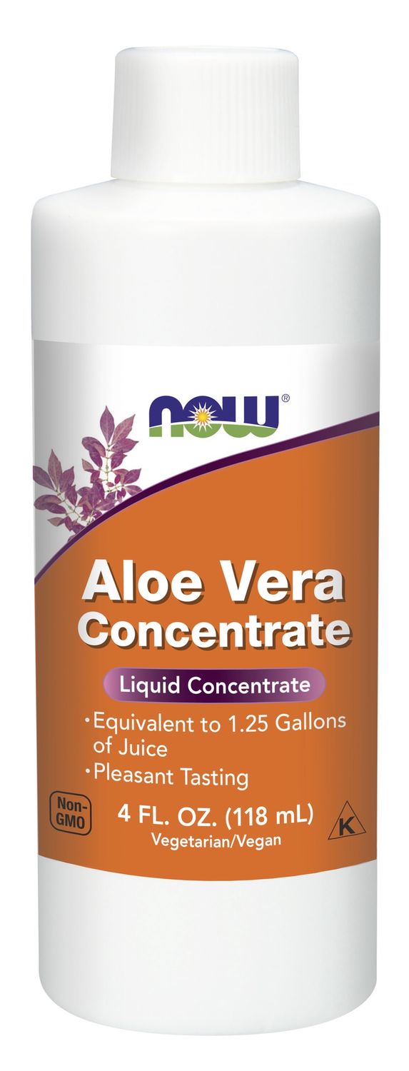 NOW Supplements , Aloe Vera Concentrate - 4 oz.