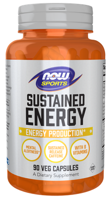 Now Sports, Sustained Energy 90 Veg Caps Now Sports, Sustained Energy 90 Veg Caps