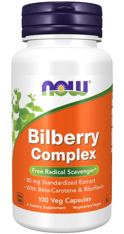 Now Supplements , Bilberry Complex - Veg Capsules Now Supplements , Bilberry Complex - Veg Capsules