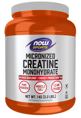 Now Sports, Micronized Creatine Monohydrate 2.2 Lbs. Now Sports, Micronized Creatine Monohydrate 2.2 Lbs.