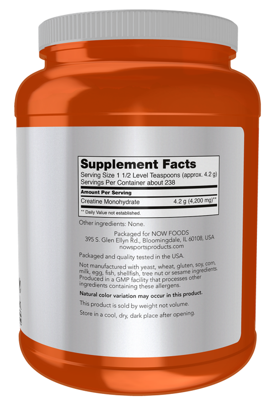 Now Sports, Micronized Creatine Monohydrate 2.2 Lbs.