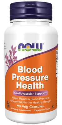 Now Supplements , Blood Pressure Health - Veg Capsules